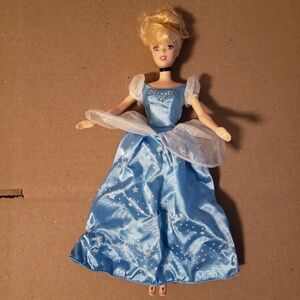Disney Princess Cinderella Doll Twinkle Lights Vintage Rare Collectible